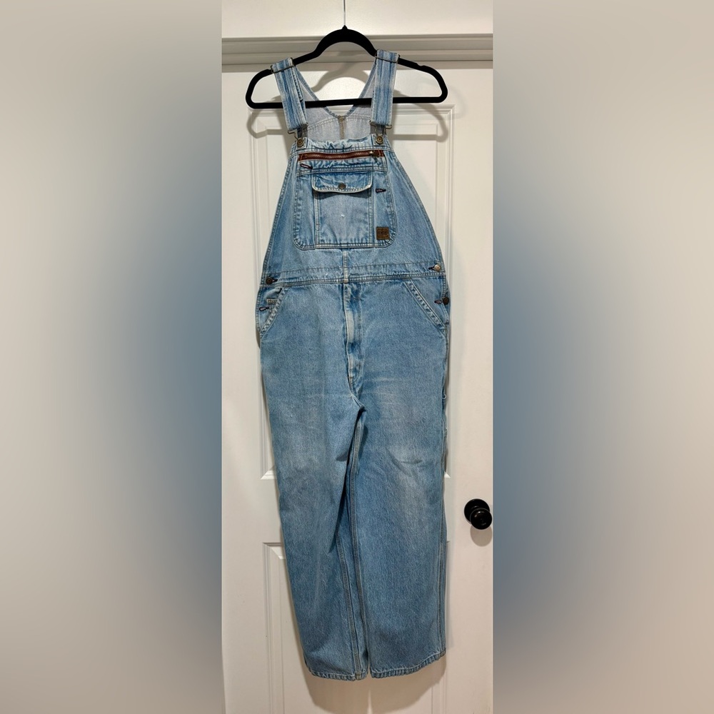 C.E. Schmidt Denim Farmer Overalls‎ Size 38/27.5